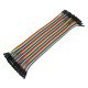 1 Pin Dual-Female Splittable Jumper Wire - 200mm (40Pcs Pack) 1 Pin Dual-Female Splittable Jumper Wire - 200mm (40Pcs Pack)