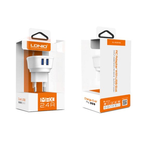 DL-AC63 2 Port Chargeur Adaptateur USB 5V, 2.4A Original DL-AC63 2 Port Chargeur Adaptateur USB 5V, 2.4A Original