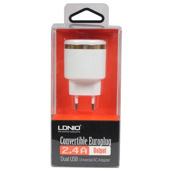 DL-AC63 2 Port Chargeur Adaptateur USB 5V, 2.4A Original DL-AC63 2 Port Chargeur Adaptateur USB 5V, 2.4A Original