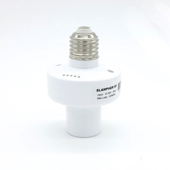 Slampher: Douille Sans fil, WiFi, 433MHz Slampher: Douille Sans fil, WiFi, 433MHz