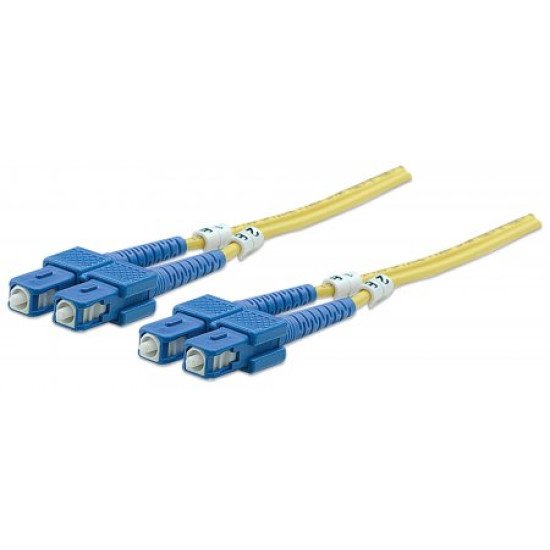 Jarretière FO Monomode,OS2, 9/125µm ,SC/SC Jaune 3m Jarretière FO Monomode,OS2, 9/125µm ,SC/SC Jaune 3m