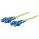 Jarretière FO Monomode,OS2, 9/125µm ,SC/SC Jaune 3m Jarretière FO Monomode,OS2, 9/125µm ,SC/SC Jaune 3m