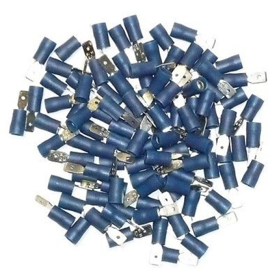 100 pcs Cosses électriques male 100 pcs Cosses électriques male