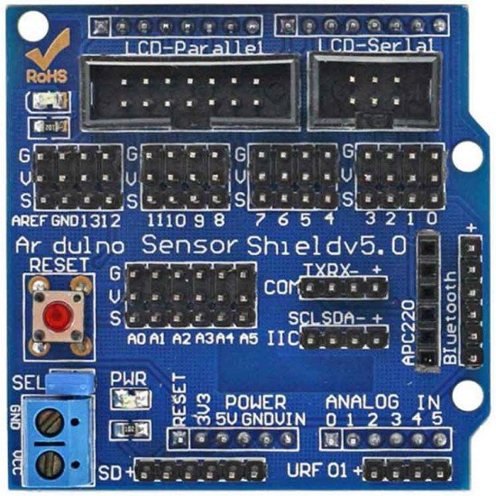 Shield Capteur V5 Pour Arduino® Shield Capteur V5 Pour Arduino®