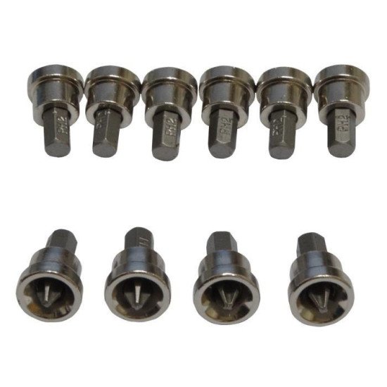 Embouts de visseuse 25mm pour vis plaques plâtre AAAAA Embouts de visseuse 25mm pour vis plaques plâtre AAAAA