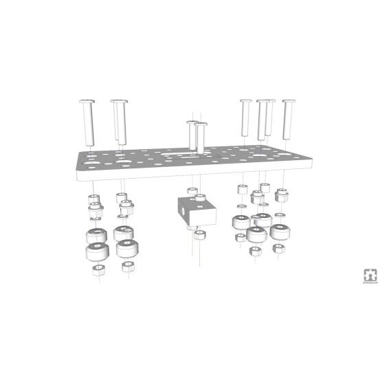 Plaque de portique C-Beam ™ - double largeur Plaque de portique C-Beam ™ - double largeur