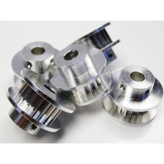 Poulie de distribution GT3- 20 dents 6.35mm pour courroie 6 mm Poulie de distribution GT3- 20 dents 6.35mm pour courroie 6 mm