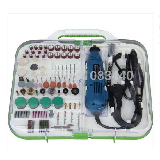 163 pcs outils Kit d'accessoires avec Mini Grinder 135 W 163 pcs outils Kit d'accessoires avec Mini Grinder 135 W