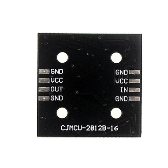 5V 5050 Carte LED RVB WS2812B-4 * 4 16 bits 5V 5050 Carte LED RVB WS2812B-4 * 4 16 bits