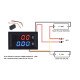 100V 10A Voltmètre Ampèremètre Bleu + LED rouge Amp