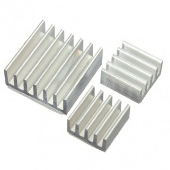 Dissipateur Thermique Adhésif en Aluminium Kit Raspberry Pi