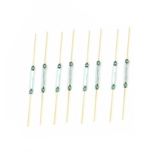 Capteur magnétique 4x28mm Vert Verre Contact Capteur magnétique 4x28mm Vert Verre Contact