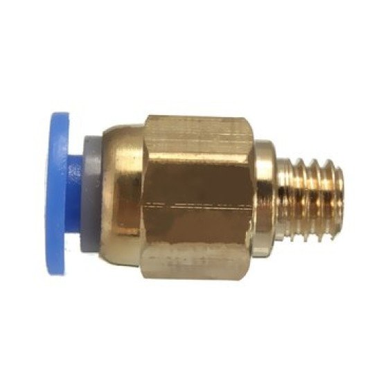 Buse pneumatique de raccord PC4-M6 pour le tube de ligne de l'imprimante 3D 4mm Buse pneumatique de raccord PC4-M6 pour le tube de ligne de l'imprimante 3D 4mm
