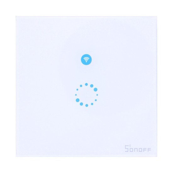 Sonoff Touch - Commutateur D'éclairage LED À Panneau De Verre De Luxe 