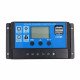 Contrôleur de charge de  panneau solaire  PWM 20A double USB 12V 24V
