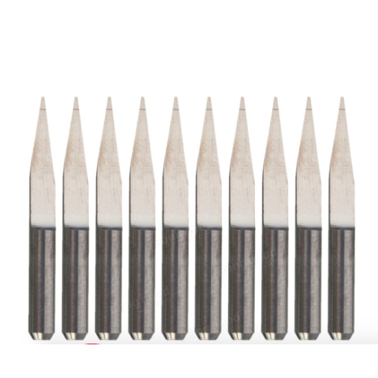 0.1mm-3.175mm Bits de gravure de Carbide 20 Degree 0.1mm-3.175mm Bits de gravure de Carbide 20 Degree