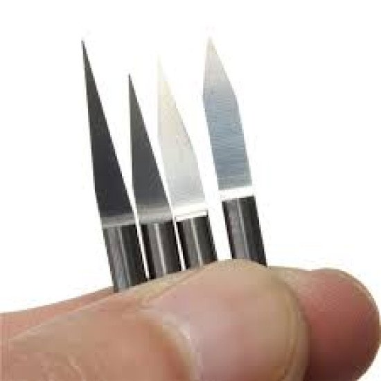 0.1mm-3.175mm Bits de gravure de Carbide 20 Degree 0.1mm-3.175mm Bits de gravure de Carbide 20 Degree