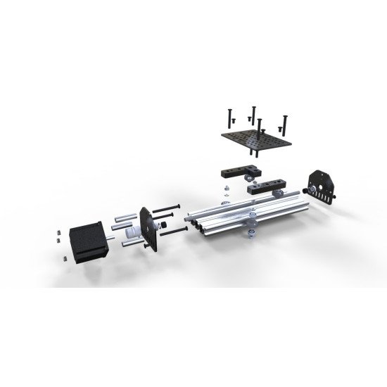 Plaque support moteur guidage automatisé- NEMA 23 Plaque support moteur guidage automatisé- NEMA 23