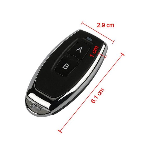 433 Mhz Sans Fil Universel Télécommande 2CH 433 Mhz Sans Fil Universel Télécommande 2CH
