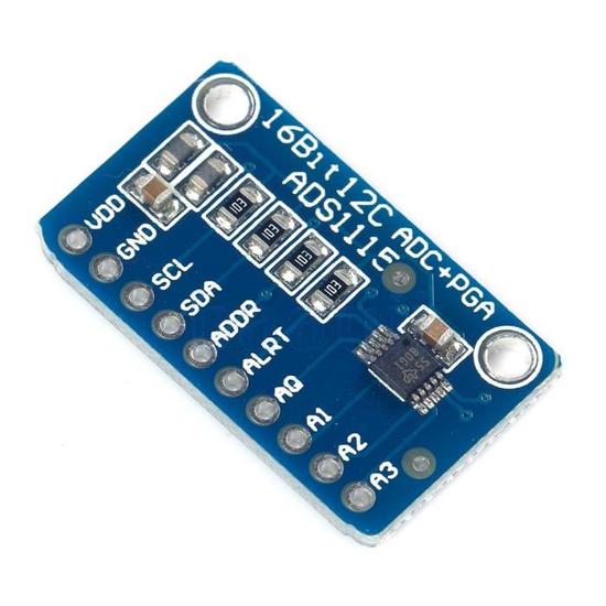 Module ADC 4 canal 16 Bits I2C ADS1115 avec Pro Amplificateur À Gain Module ADC 4 canal 16 Bits I2C ADS1115 avec Pro Amplificateur À Gain