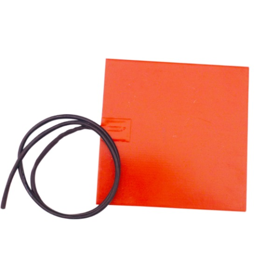 Tapis chauffant en silicone flexible 200X200mm 12v Tapis chauffant en silicone flexible 200X200mm 12v