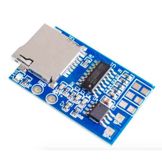 Carte décodeur MP3 avec carte TF 3.7V-5V Carte décodeur MP3 avec carte TF 3.7V-5V