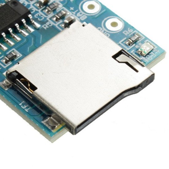 Carte décodeur MP3 avec carte TF 3.7V-5V Carte décodeur MP3 avec carte TF 3.7V-5V