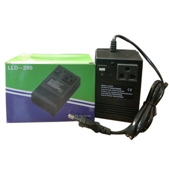 LLD-200 Convertisseur abaisseur 200 Watts 220/240V LLD-200 Convertisseur abaisseur 200 Watts 220/240V
