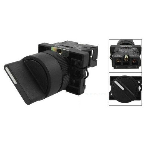 Interrupteur LED 220 V N/O+N/C, auto-verrouillage sélectif Interrupteur LED 220 V N/O+N/C, auto-verrouillage sélectif