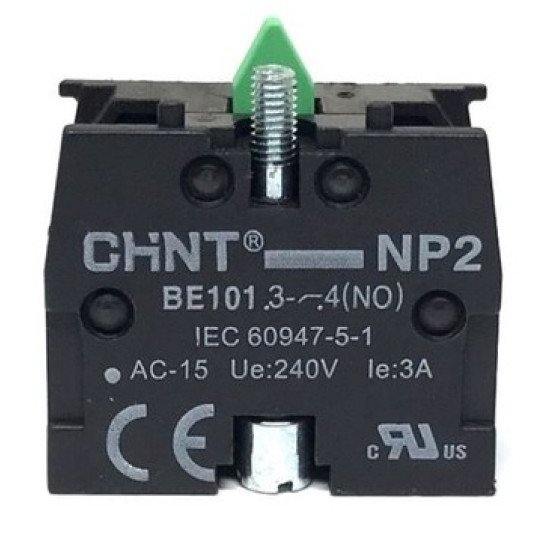 BE101 NP2 Bouton Contacter Normalement Ouvert BE101 NP2 Bouton Contacter Normalement Ouvert