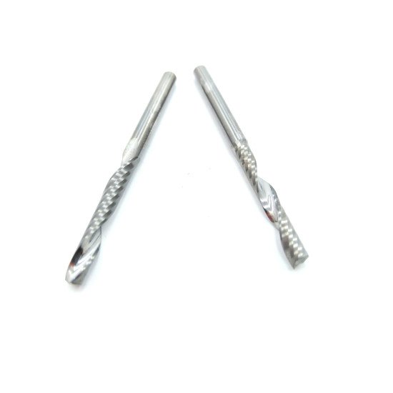 4x17mm Simple Flûte Fraise fraise Gauche Hélicoïdal Carbure 4x17mm Simple Flûte Fraise fraise Gauche Hélicoïdal Carbure