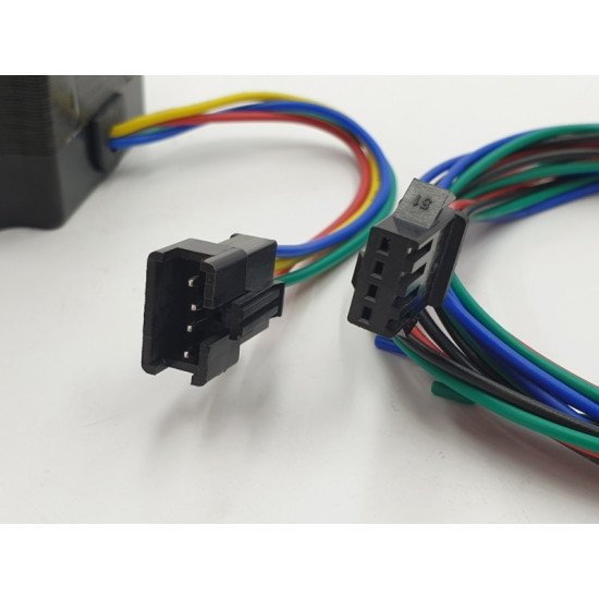 NEMA23 Moteur Pas-a-Pas Avec Connecteur & Cable 1m - 57HS112-3504 NEMA23 Moteur Pas-a-Pas Avec Connecteur & Cable 1m - 57HS112-3504