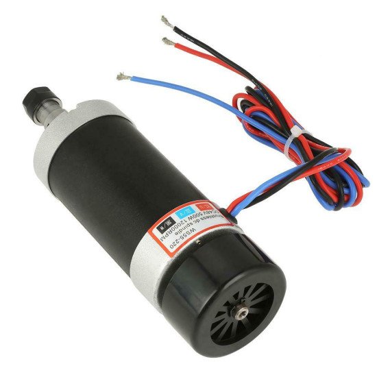 Kit Broche CNC, 500W, ER11, DC48V, 12000RPM Kit Broche CNC, 500W, ER11, DC48V, 12000RPM