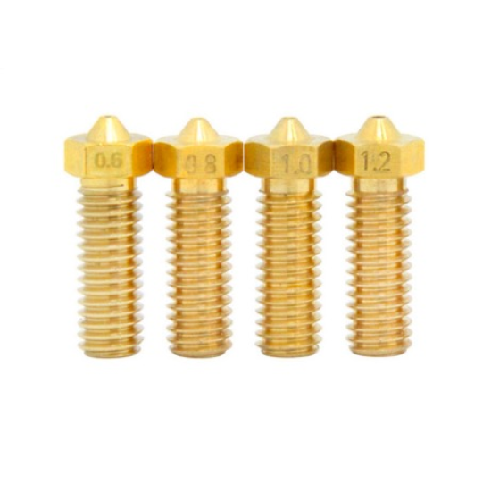 Buses de bouche de volcan en cuivre 1.0mm pour 3mm Filament Buses de bouche de volcan en cuivre 1.0mm pour 3mm Filament