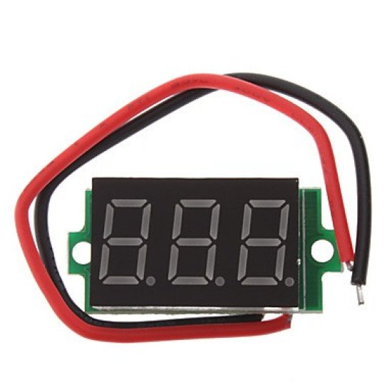 Ampèremètre numérique, 4V-30V 5A (4 ~ 30V) Rouge Ampèremètre numérique, 4V-30V 5A (4 ~ 30V) Rouge