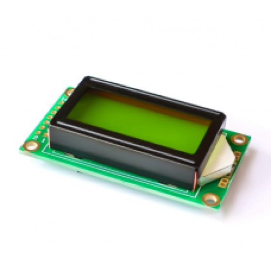Ecran LCD 0802 ( jaune ) Ecran LCD 0802 ( jaune )