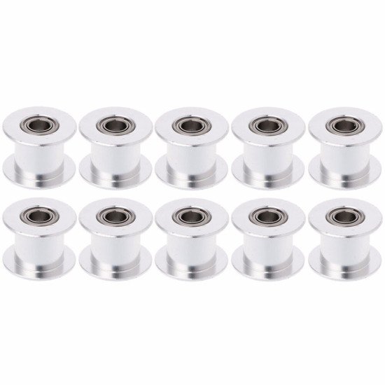 GT2 20T W10 B5 Poulie de distribution en aluminium sans dent GT2 20T W10 B5 Poulie de distribution en aluminium sans dent