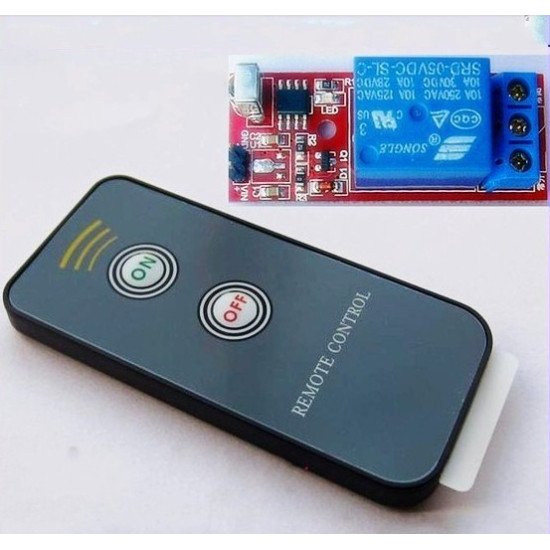 Télécommande infrarouge module relais - 2 touche Télécommande infrarouge module relais - 2 touche