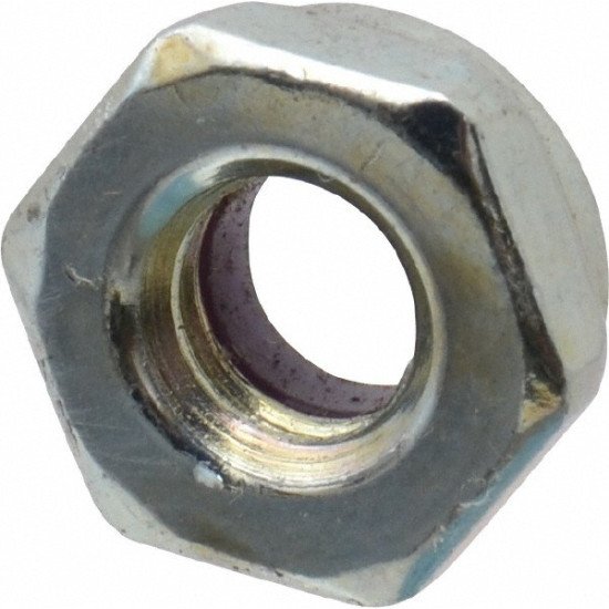 Nylon Insérer Hex contre-écrou M5