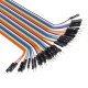 Male-Male Jumper Wires - 40 x 400mm Male-Male Jumper Wires - 40 x 400mm